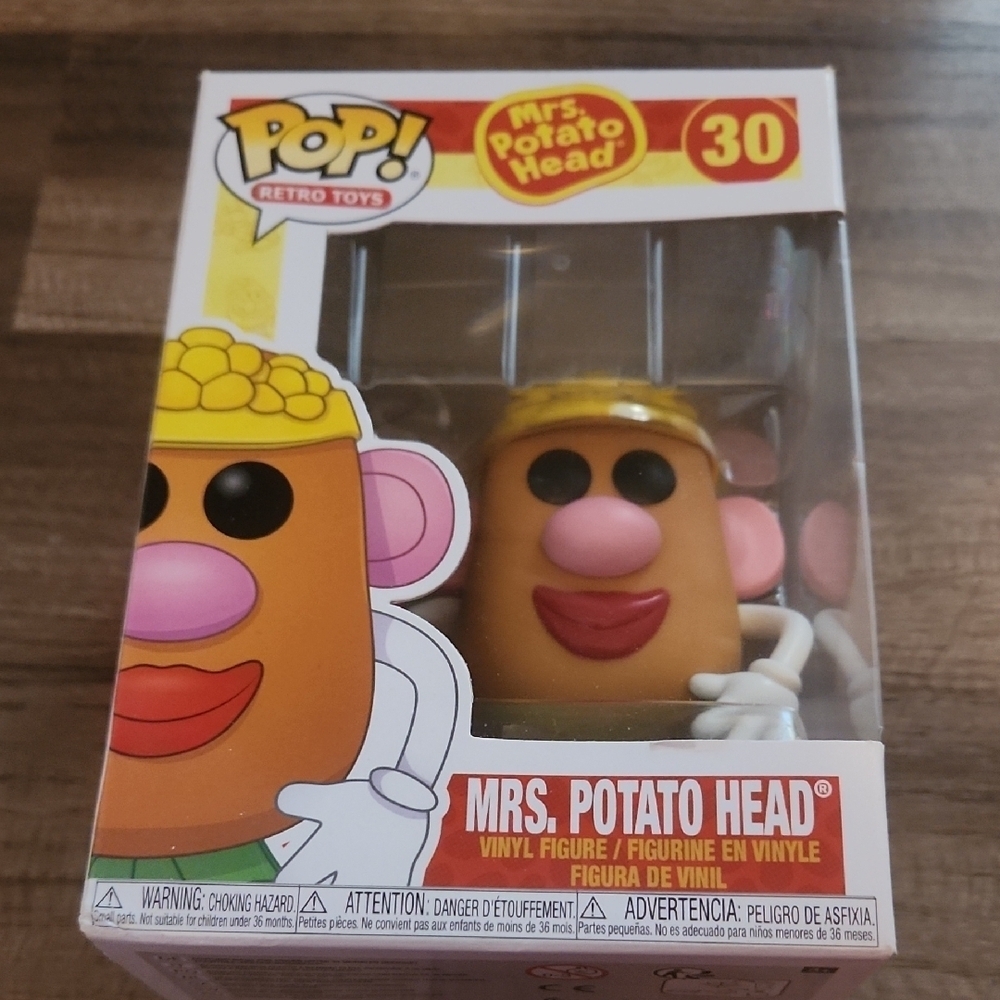 Funko Pop! Mrs. Potato Head Vinyl Figure - Pink and Brown
